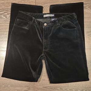 ❤️ GAP 90S VINTAGE VELVET BOOTCUT PANTS, BLACK, 14 (32)